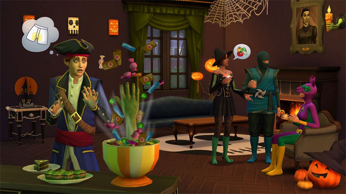 Sims 4 - Griezelige accessoires gameplay 1