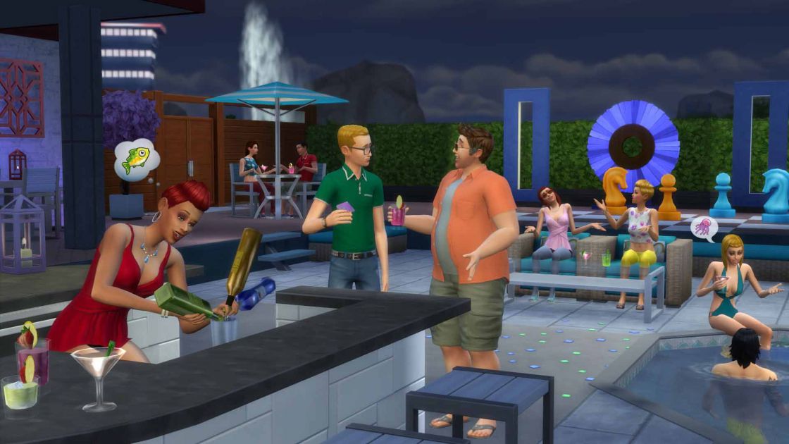 De Sims 4 Perfect Patio Accessoires gameplay - screenshot 2