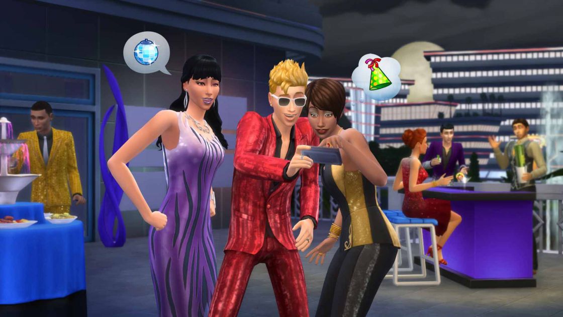De Sims 4 luxury party accessoires gameplay screenshot 2
