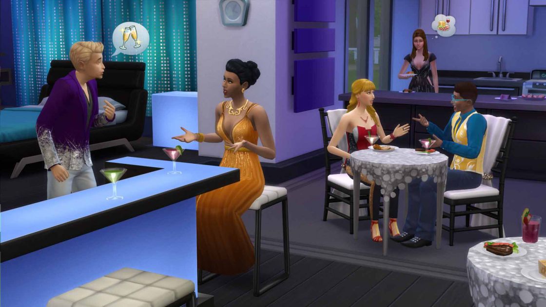 De Sims 4 luxury party accessoires gameplay screenshot 4