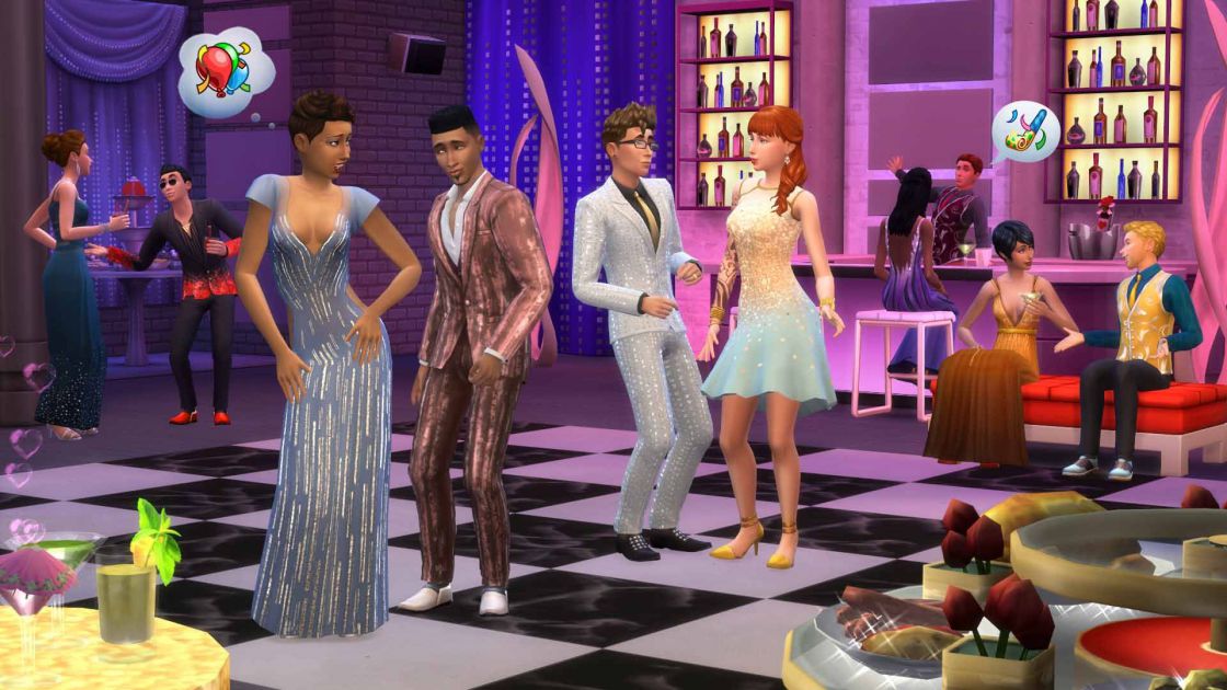De Sims 4 luxury party accessoires gameplay screenshot 1