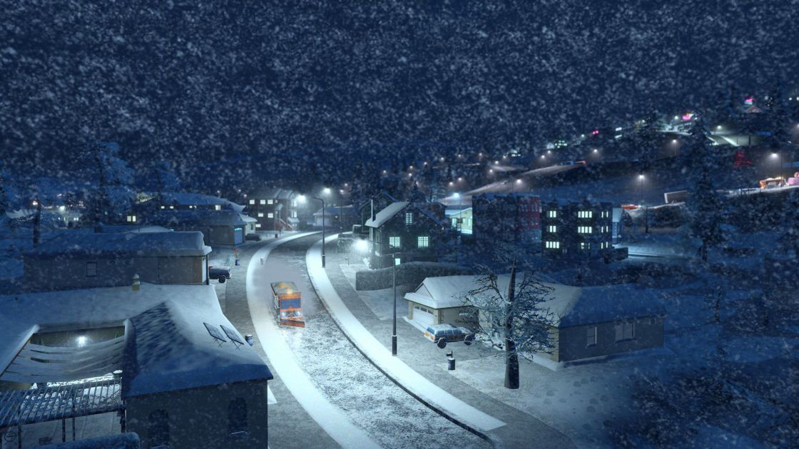 Cities: Skylines - Snowfall screenshot 5