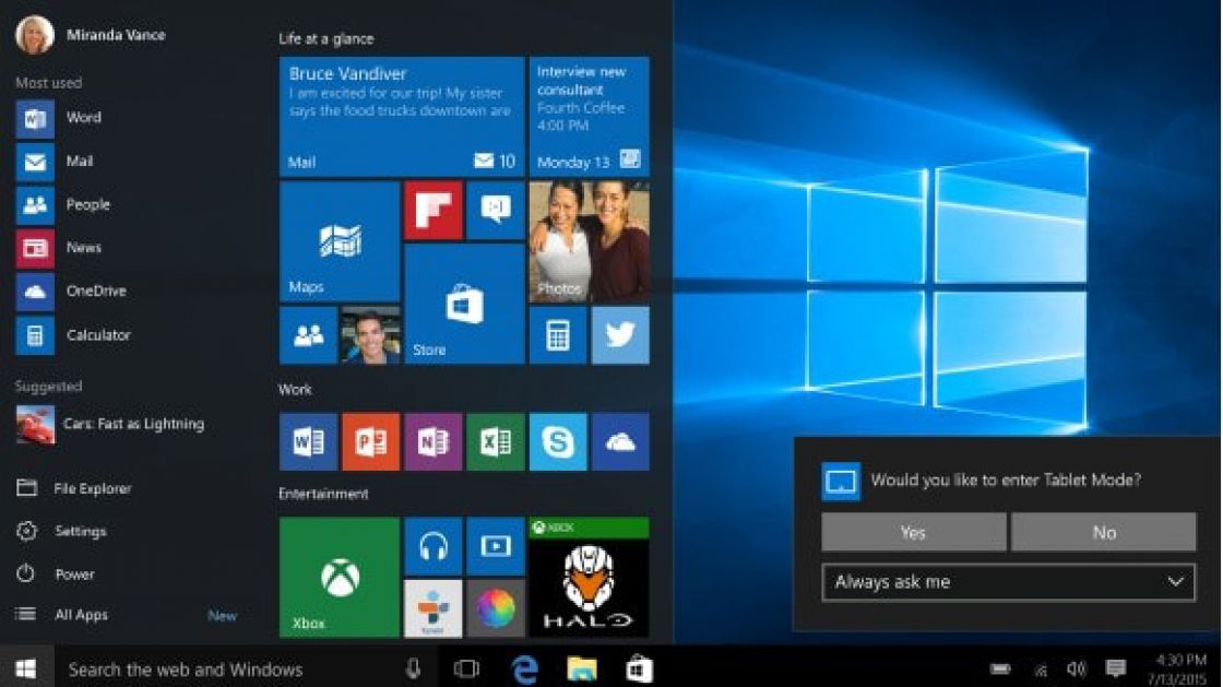 Windows 10 Home screenshot 3
