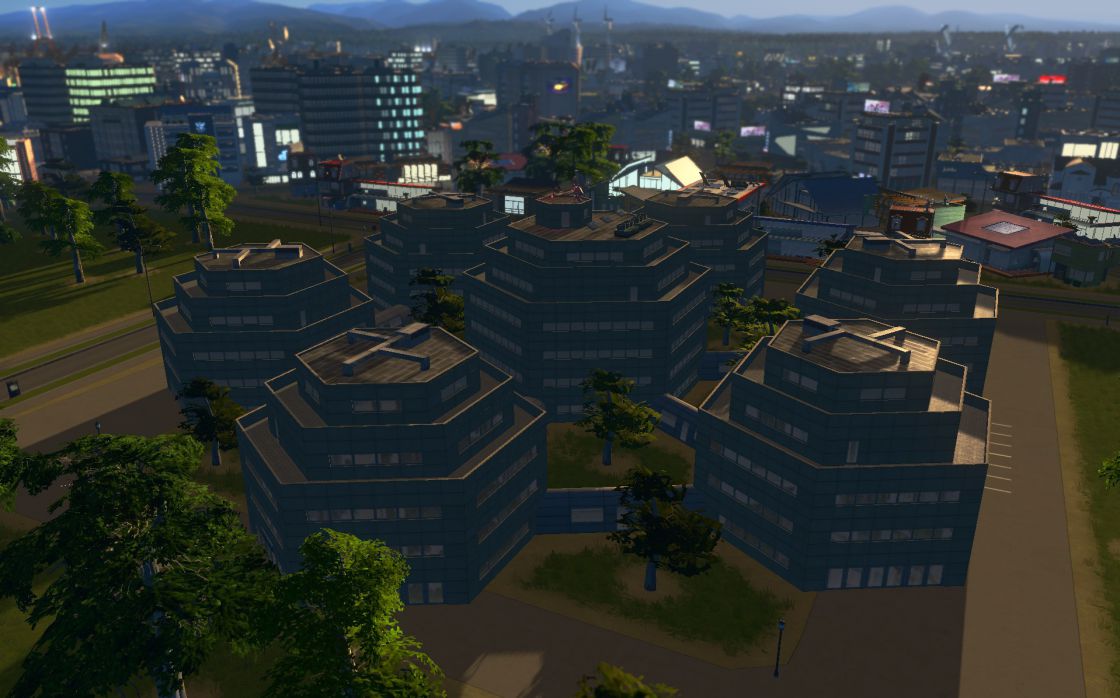 Cities: Skylines - High-Tech Buildings (DLC) screenshot 8