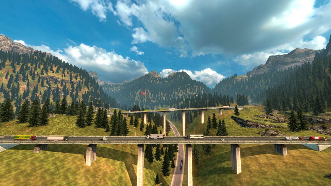Euro Truck Simulator (Mega Collection) screenshot 9