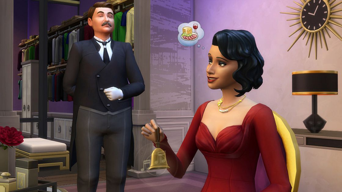 Sims 4 - Bundel Pakket 5 Glamour Vintage accessoires screenshot 3