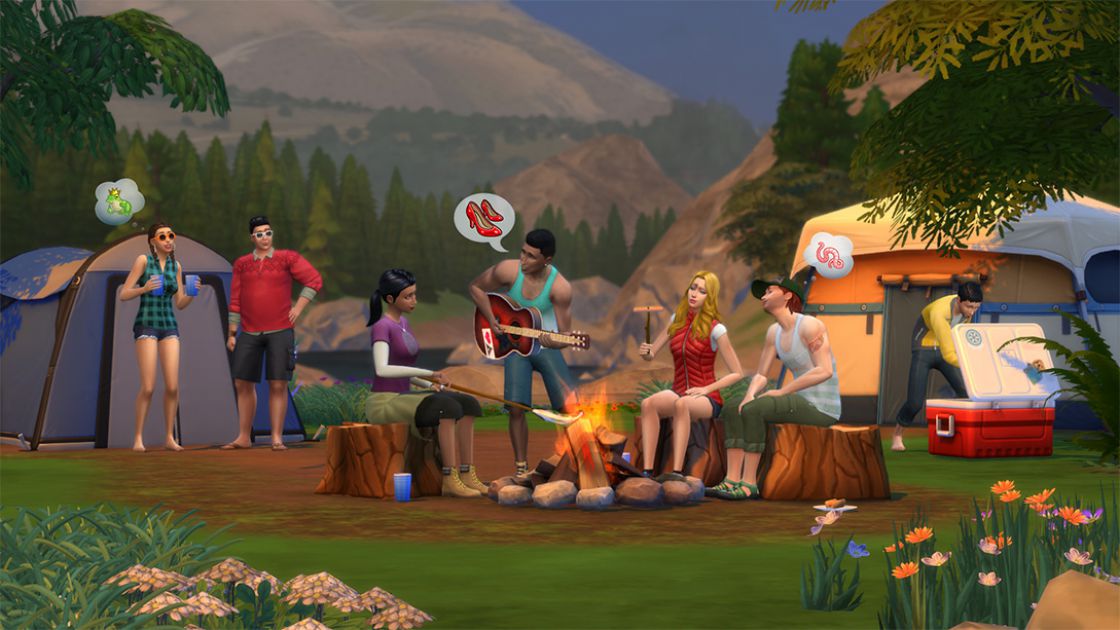 Sims 4 - In de natuur gameplay 3