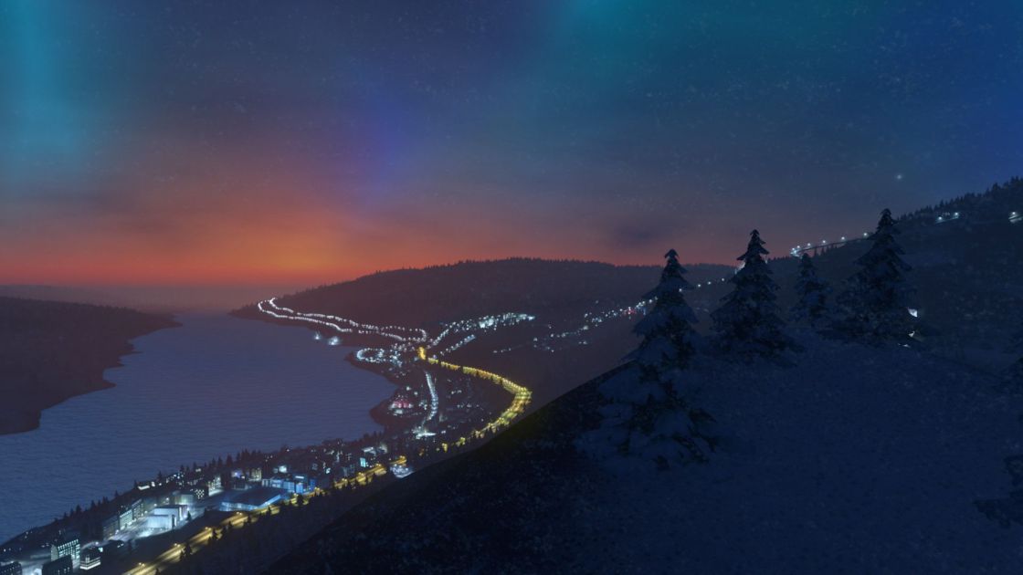 Cities: Skylines - Snowfall screenshot 1