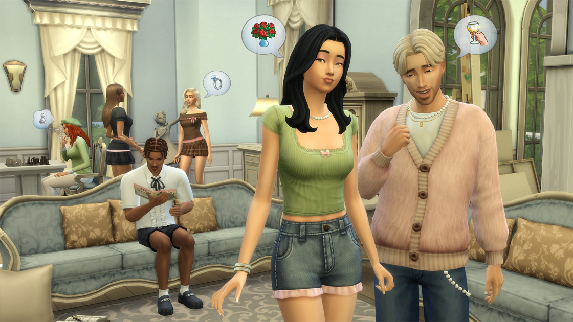 De Sims 4: Speelse Allure screenshot 1