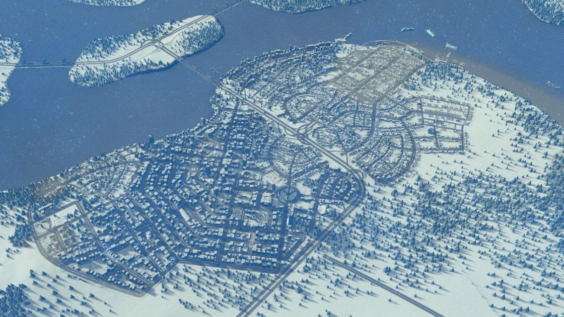 Cities: Skylines - Snowfall screenshot 8