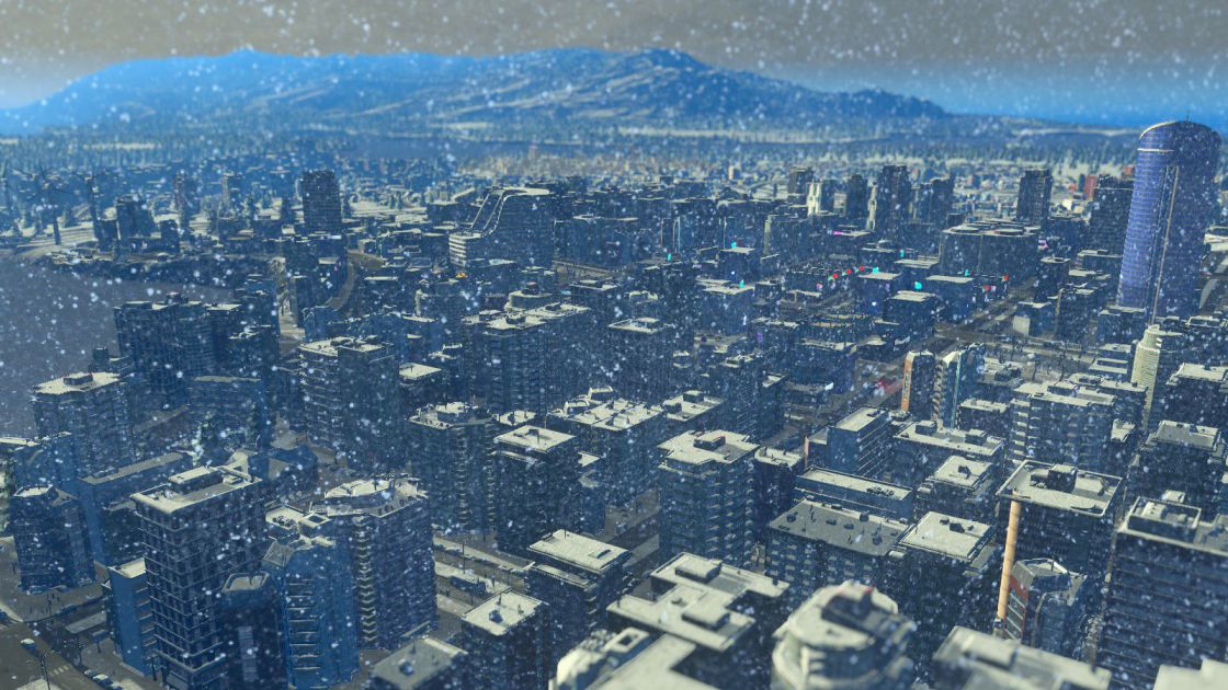 Cities: Skylines - Snowfall screenshot 7