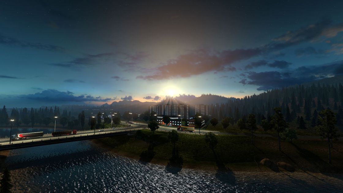 Euro Truck Simulator (Mega Collection) screenshot 2