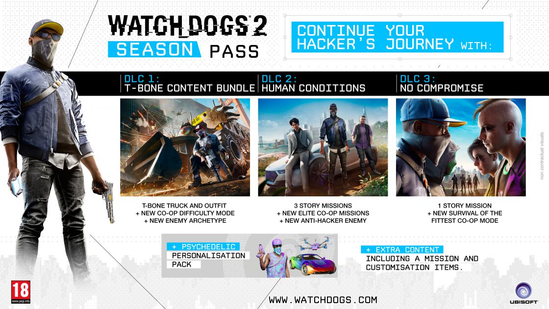 Watch Dogs 2 - Season Pass (DLC) screenshot 1