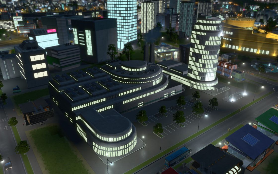 Cities: Skylines - High-Tech Buildings (DLC) screenshot 2