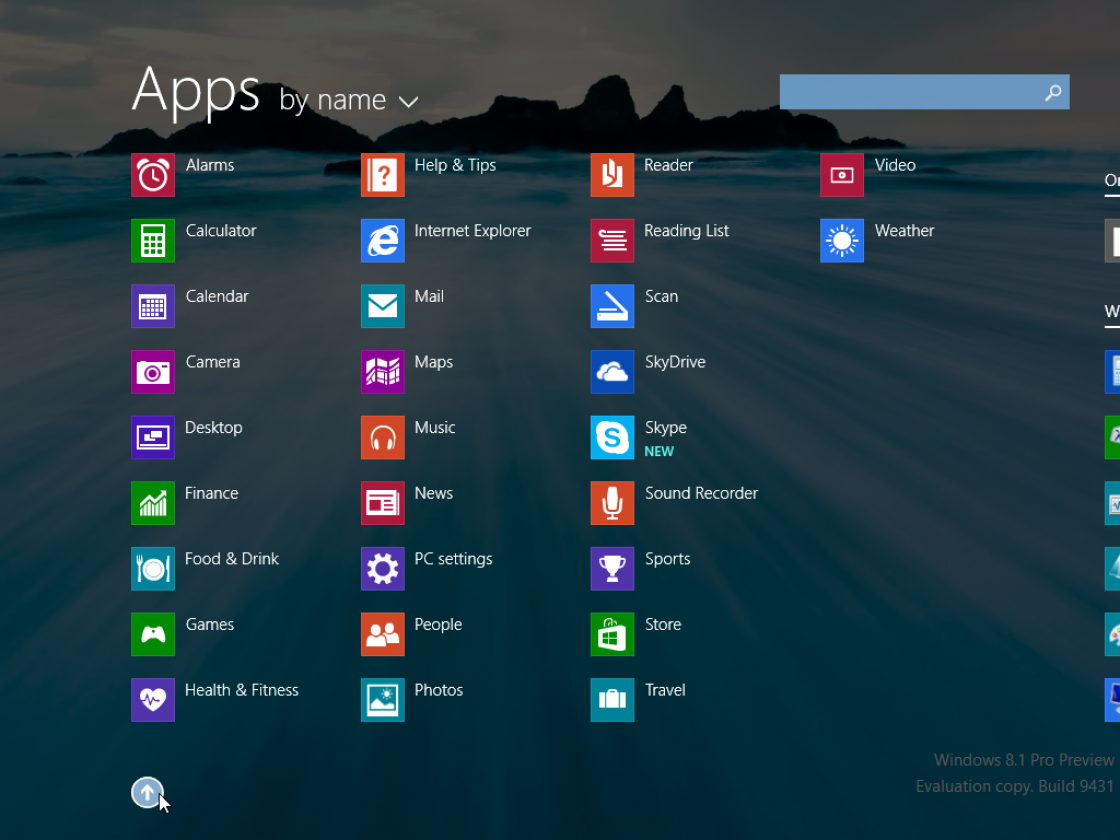 Windows 8.1 Professional OEM screenshot 2