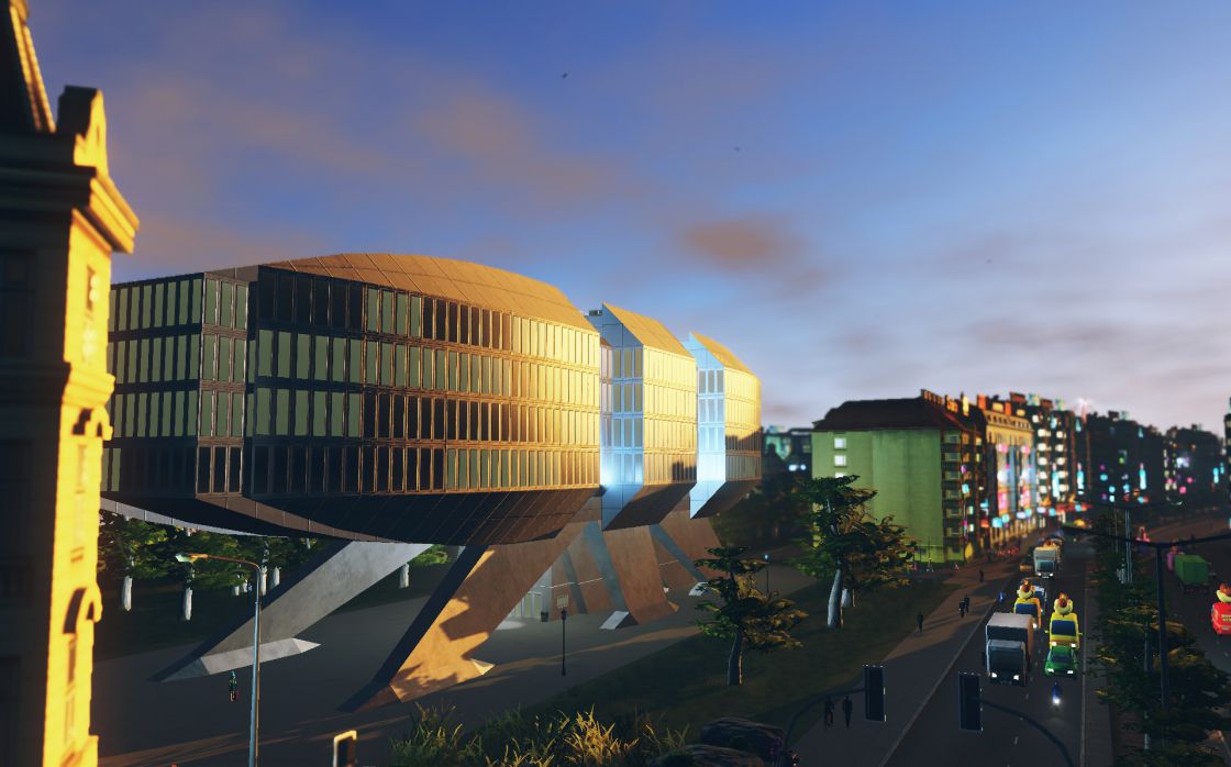 Cities: Skylines - High-Tech Buildings (DLC) screenshot 5