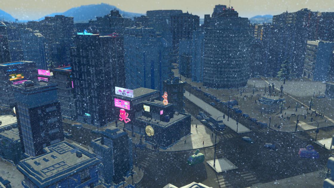 Cities: Skylines - Snowfall screenshot 9
