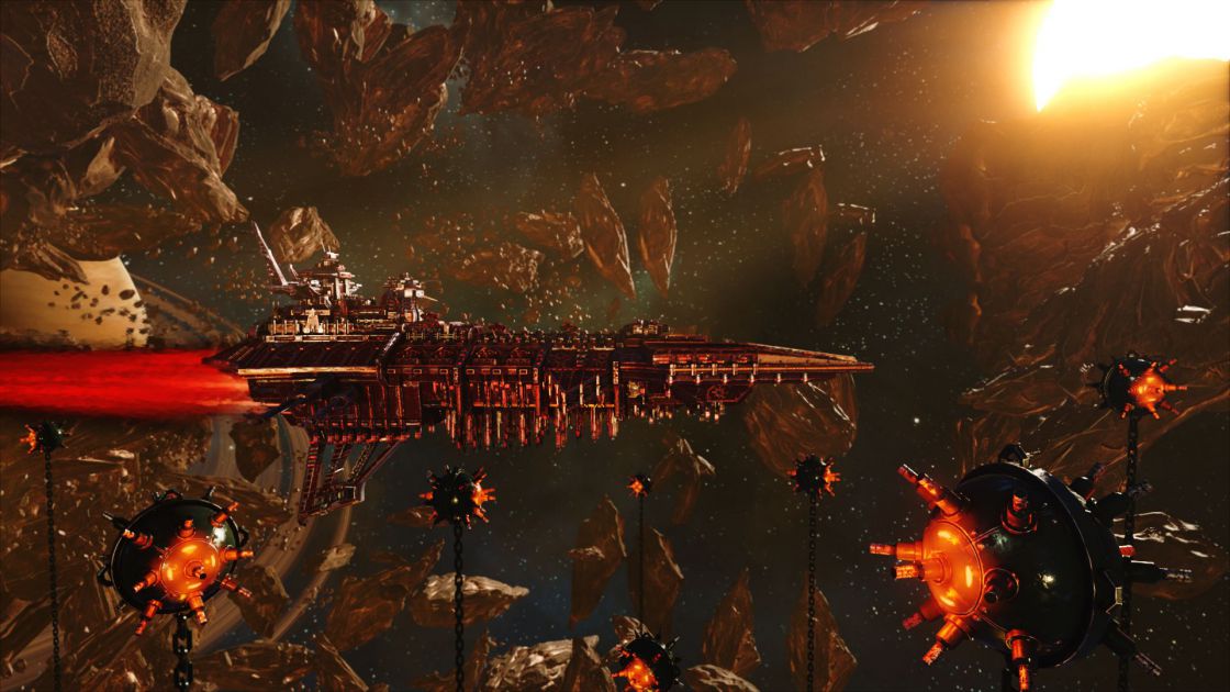 Battlefleet Gothic: Armada scene