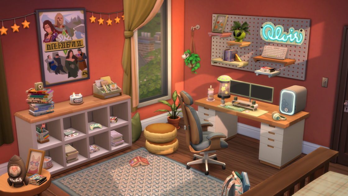 De Sims 4: Comfy Gamer screenshot 1