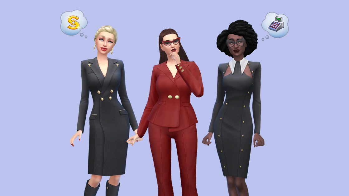 De Sims 4: Zakelijk Chic screenshot 1