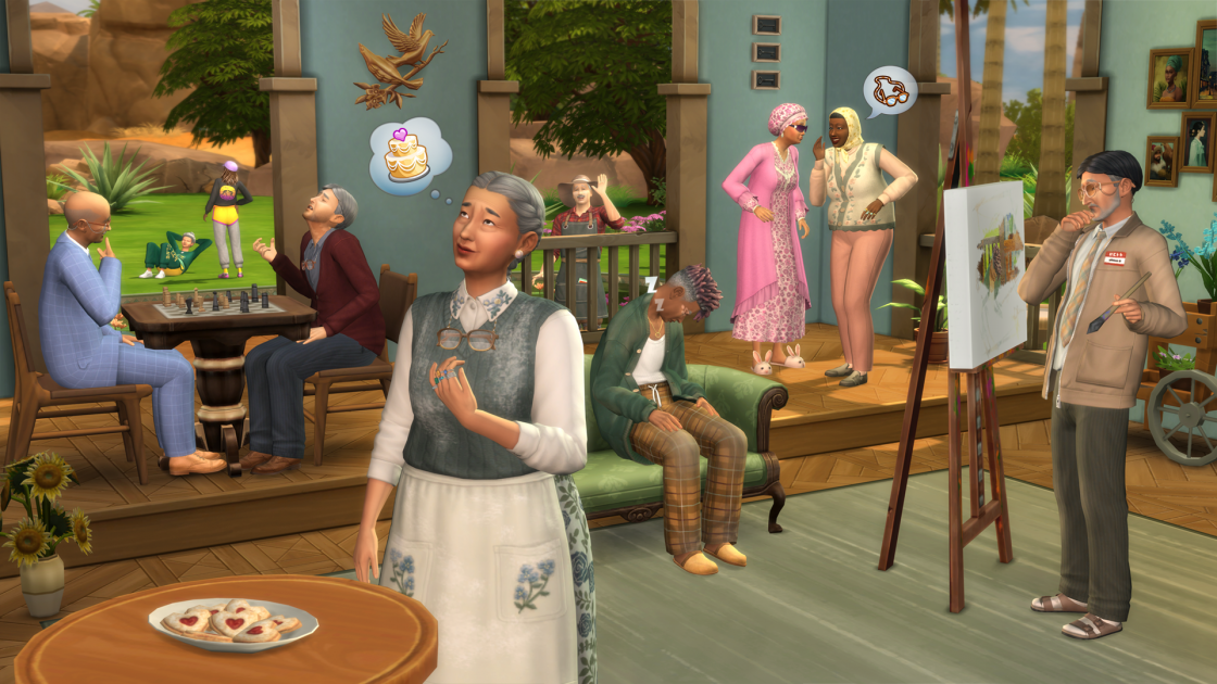 De Sims 4: Gouden Jaren screenshot 1