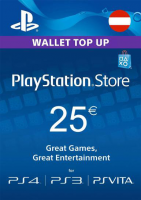 Playstation Network Card (PSN) 25€ (Austrian)