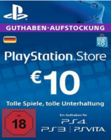 Playstation Network Card (PSN) 10 EUR (German)