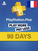 PlayStation Network Card (PSN) 90 Days (France)
