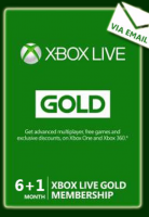 Xbox Live Gold 7 maanden