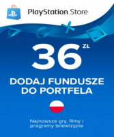 Playstation Network Card (PSN) 36 PLN