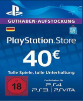 Playstation Network Card (PSN) 40 EUR (German)