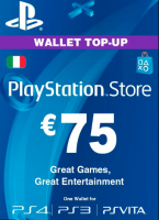 Playstation Network Card (PSN) ?€75 (Italy)