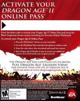 Dragon Age 2 - Online Pass (DLC)