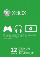 Xbox Live Gold 12 maanden