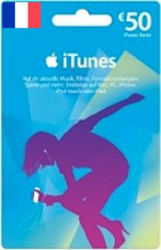 iTunes €50 Gift Card FR