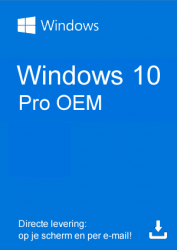 Windows 10 Professional OEM, directe levering & laagste prijs garantie!