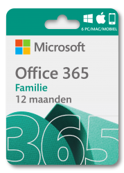 New release: Microsoft Office 365 Family, directe levering & laagste prijs garantie!