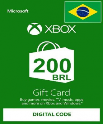 Xbox Live Gift Card - 200 BRL (Brazil)