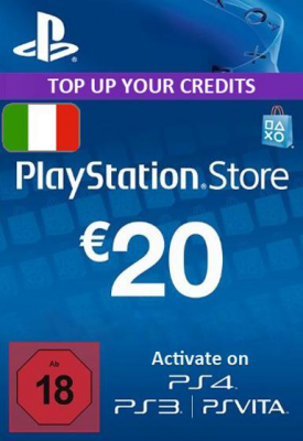 Playstation Network Card (PSN) 20 EUR (Italian)