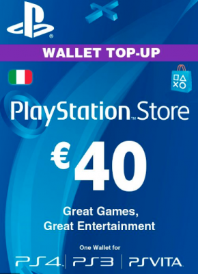 Playstation Network Card (PSN) ?€40 (Italy)