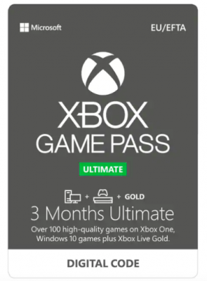 Xbox Game Pass Ultimate 3 Month Subscription