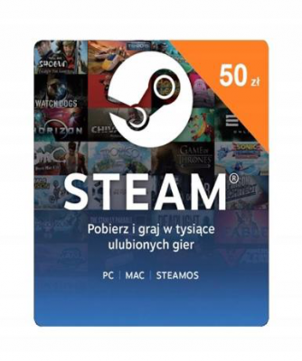 Steam Gift Card 50 PLN (PL)