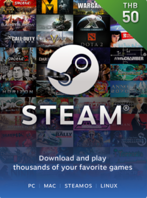 Steam Gift Card 50 THB