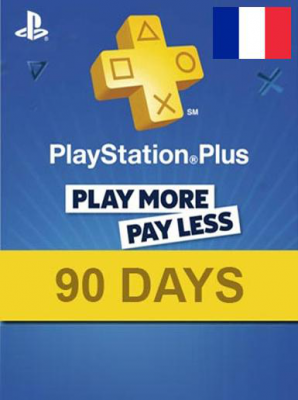 PlayStation Network Card (PSN) 90 Days (France)