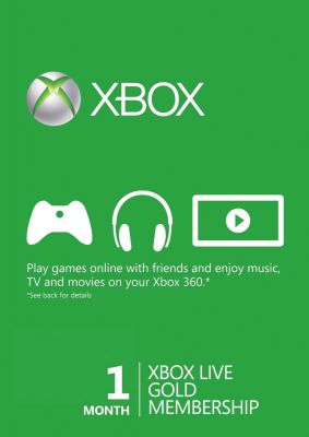 Xbox Live Gold 1 maand