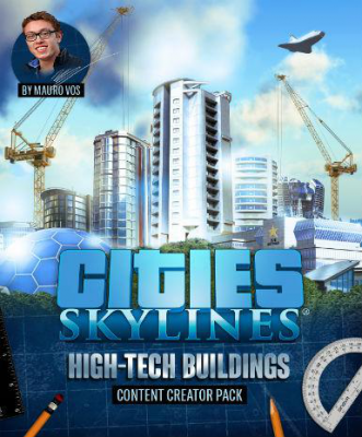 Cities: Skylines - Content Creator Pack: High-Tech Buildings (DLC)