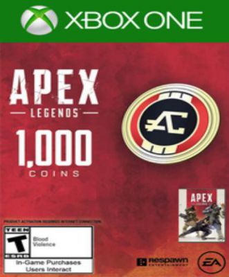 Apex Legends - 1000 Apex Coins - Xbox One (Expiration Date 31/05/2019)
