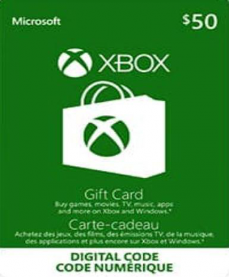 Xbox Live 50 CAD