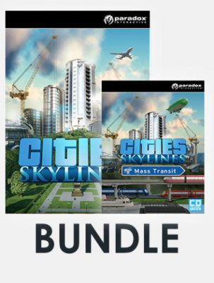 Cities: Skylines Bundle 2 (Incl. Cities: Skylines + Cities: Skylines - Mass Transit DLC)