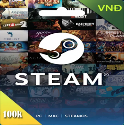 Steam Gift Card 100000 VND